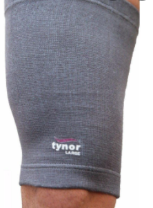 TYNOR Compression Garment Leg Mid Thigh Open Toe (Wide) Foot