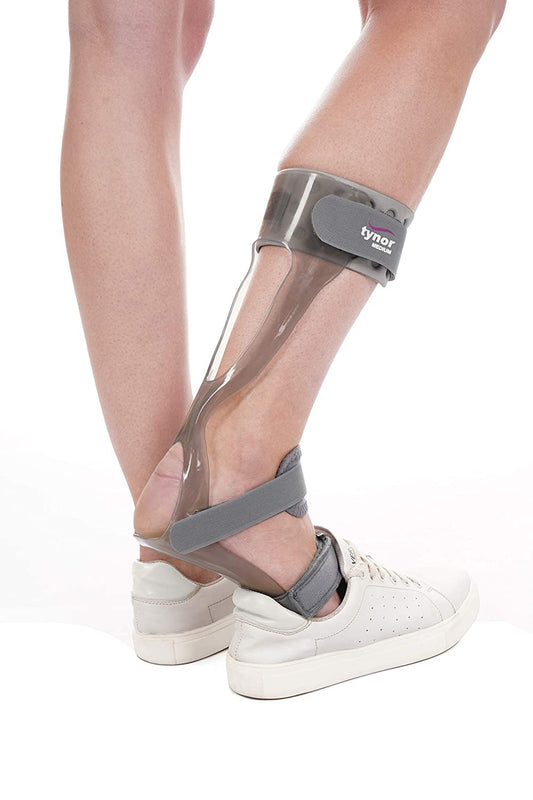 TYNOR Compression Garment Leg Mid Thigh Open Toe (Pair) Knee
